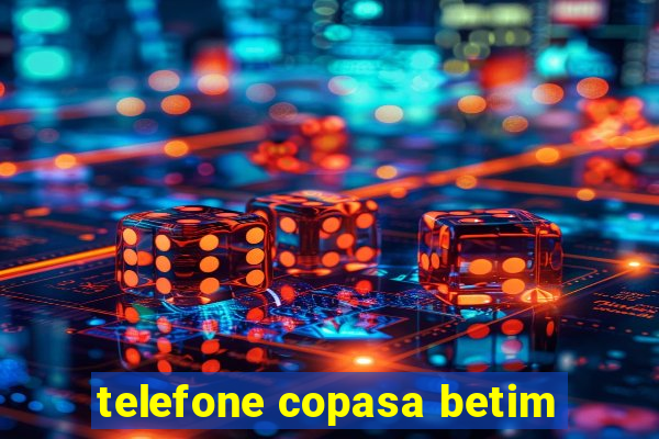 telefone copasa betim